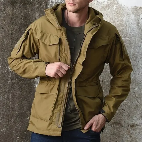 [제라카] 기능성 밀리터리 전술 야상 사파리 남성 아웃도어 MJK6