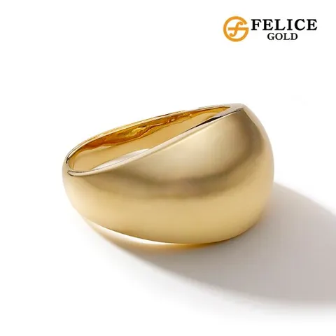[신년행운특가] 펠리체골드 18K 고마루 반지 (L)