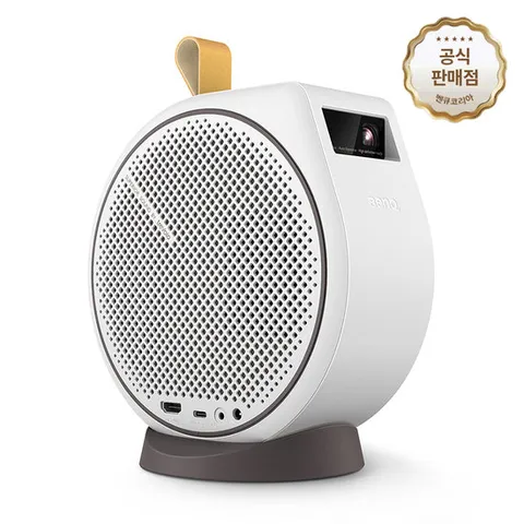 벤큐 GV30 미니빔 프로젝터 안드로이드TV 16W 우퍼사운드 내장