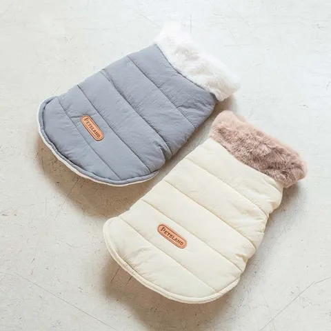 강아지패딩 강아지겨울옷 토토패딩조끼