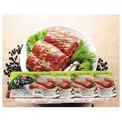 엄마손 까만콩  양념왕구이-1.4kgx4통(16대)무뼈갈비16인분