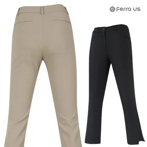 페라어스 여성 밑단 언발란스 나팔 약기모 골프바지 APMP8007W2