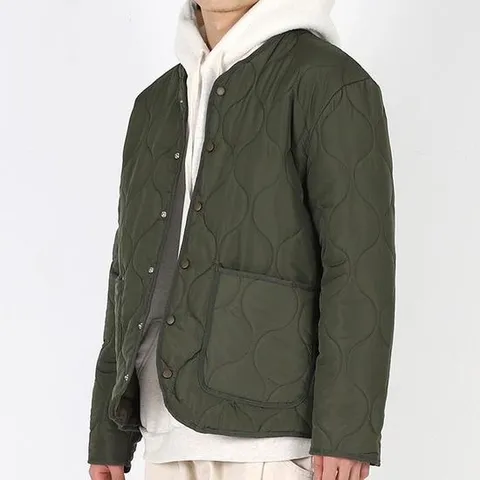 남자 퀼팅 깔깔이 경량 패딩 자켓 남여공용 누빔점퍼