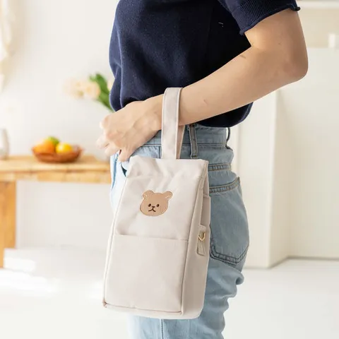 큐베베 텀블러가방 보냉 방수 드링크백 이유식