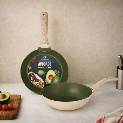 가이타이너 아보카도 후라이팬 2종 (28+웍)