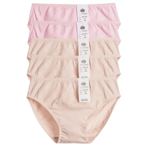 진짜 편한 여성 기본 면 팬티 5장 세트