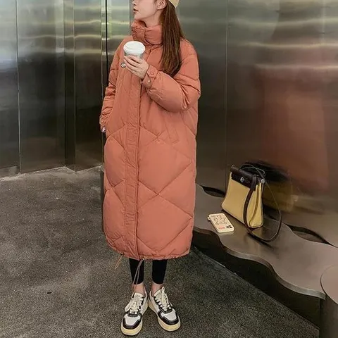 빅 퀄팅 웰론 롱패딩