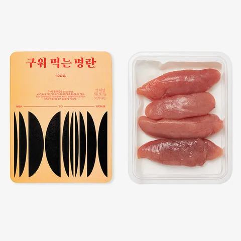 [더바로명란] 구워먹는 명란 120g 구이용 명란젓