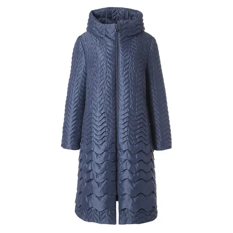 [ 롯데백화점 ]물결무늬하프코트MY4HC503