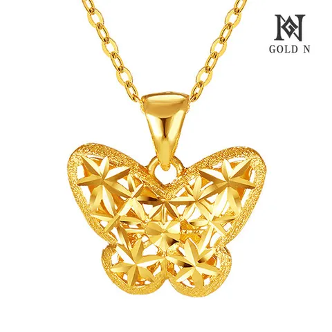 골드앤 순금 24K 나비 목걸이_7.5g