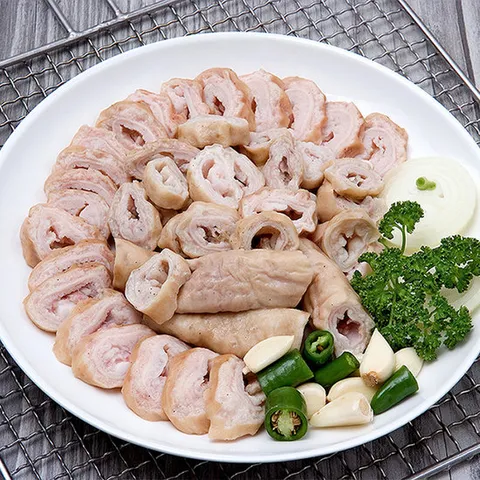 [자연맛남] 마늘먹인 국내산 삶은돼지막창 400g