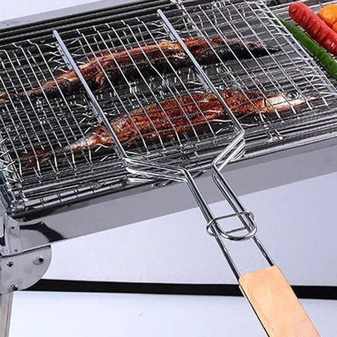 [캔버라]캠핑 바베큐대형 숯불 석쇠그릴