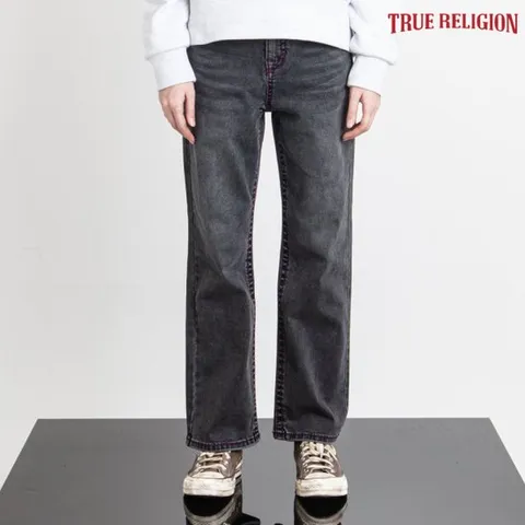 [트루릴리전][TRUE RELIGION] 여성 템피 릴렉스 스트레이트 데님