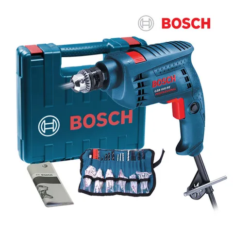 보쉬 강력한 유선 전동 드릴 GSB1000RE+100P