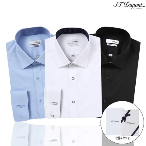 [ 롯데백화점 ][에스티듀퐁(셔츠)]듀퐁셔츠 클래식 정장 2025F/W 긴소매 슬림핏 일반핏 와이셔츠 모음전