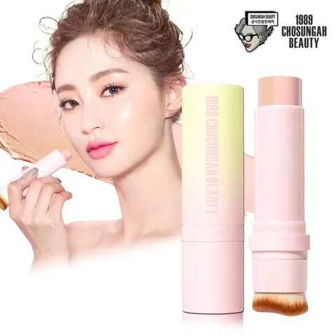 [톤업커버선스틱]조성아 피치톤 스틱 TX 3개+ (증정)브러쉬클렌저