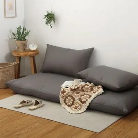 국산 플레인 순면 대방석 2인 세트 좌식소파 거실 안방 침실