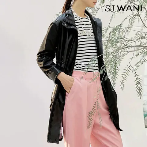 SJ와니 브리티쉬레더 트렌치1종 [런칭 가격 199,900원]