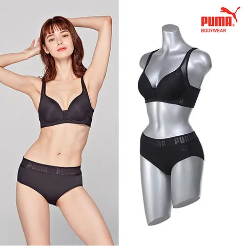 [푸마] 액티브 컴포트 브라팬티 2종 시크블랙