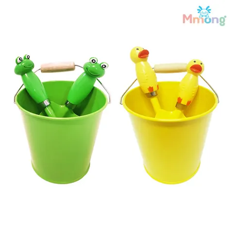 해피툴즈 어린이 캐릭터버켓세트 모종삽 갈퀴 삽 꽃삽 화분
