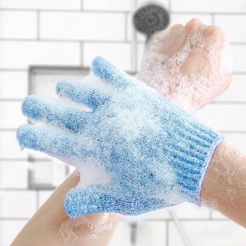 손가락 때장갑 때타올 때수건 때밀이 샤워타올 장갑 10개 ST-012