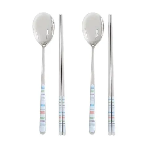 [ 롯데백화점 ][코렐코디네이츠]핸디크래프트 수저2벌세트