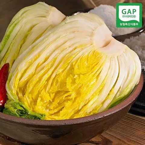 [자연맛남] GAP인증 해남 절임배추 20kg (7-10포기)