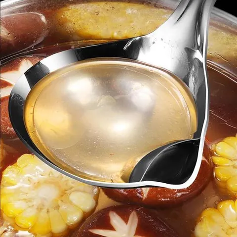 스테인레스 기름 분리 제거 국자 대형 DD-11258