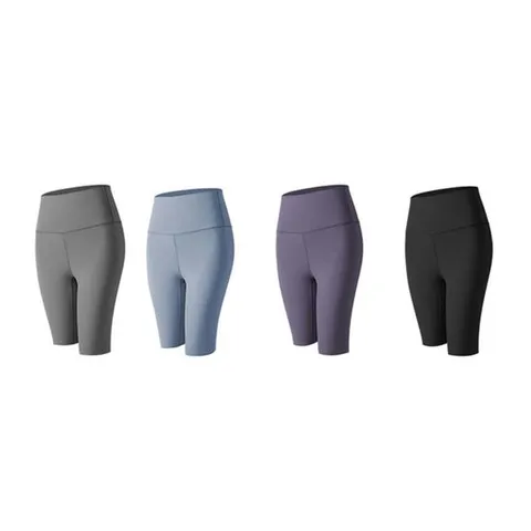 여성레깅스 5부 1P 하이웨스트 요가 헬스 운동 반바지