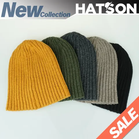 [ 현대백화점 ][햇츠온]HatsON 브랜드 여성 남성 울 무지 비니 모자 H2-4401 AA