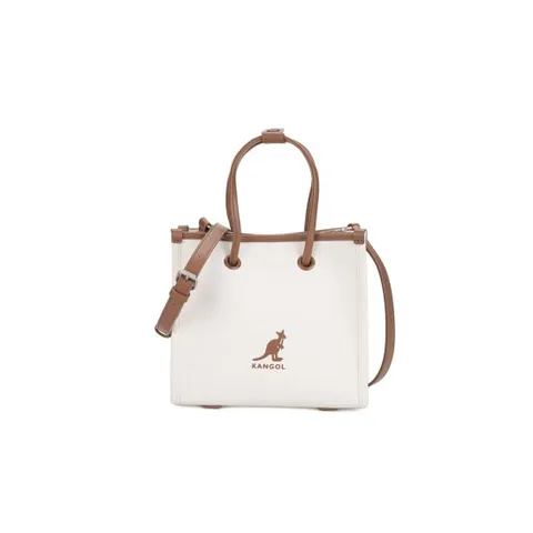 캉골 듀오 캔버스 토트백   3913 아이보리 KPEBTB39130IV