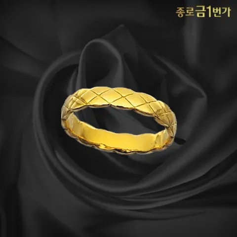 여자 순금 반지 엠보  7.5g 99.9