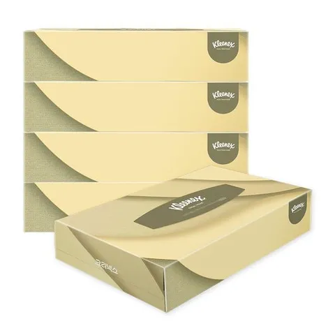 [유한킴벌리]크리넥스 미용티슈 70매 5팩 곽티슈 4603161