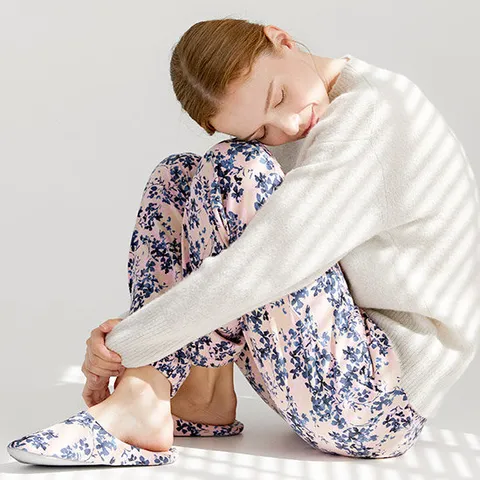 라페어 베이지 핑크 수딩웜 애니웨어 조거팬츠 LWJLAPT0119-BP