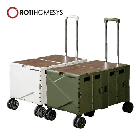 로티캠프 네모 접이식 캠핑 웨건 카트