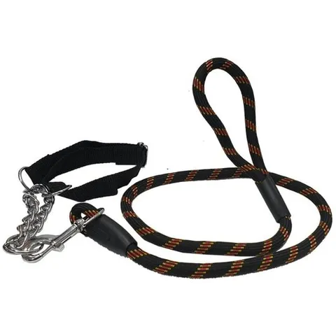 애완견 튼튼한 목줄 산책 리드줄 세트 강아지 개 외출