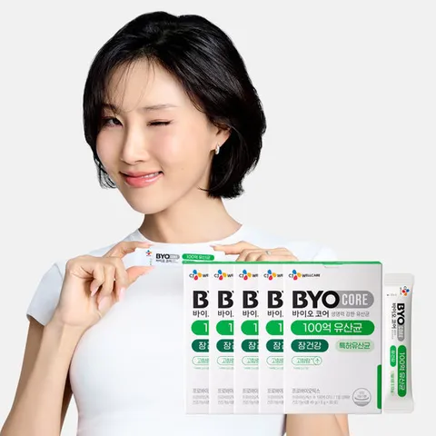 [CJ공식] 바이오코어 100억 유산균 분말형 5박스/5개월분