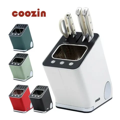 쿠진 나이프케어 살균건조기 칼가위4종 풀세트