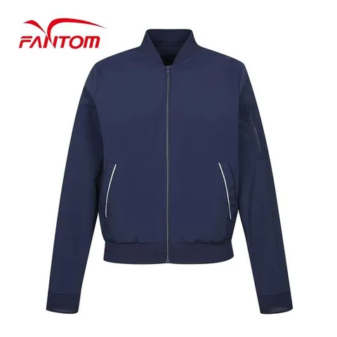 [팬텀] 여성 포켓 포인트 블루종 점퍼