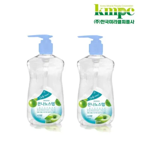 은나노스텝 주방세제1100mL x 2개/적은양으로 깨끗하게