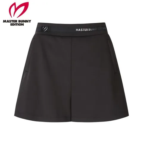 [마스터바니] 여성 로고 테잎 소프트 하프 팬츠