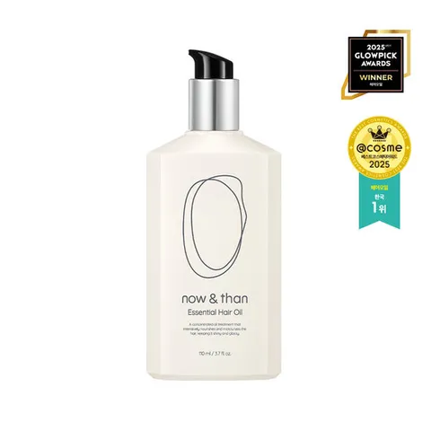 나우앤댄 아르간 헤어에센스 에센셜 헤어오일 110ml