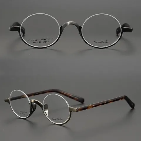 WB-07077 초경량 3종 일본 핸드메이드 티타늄  안경테