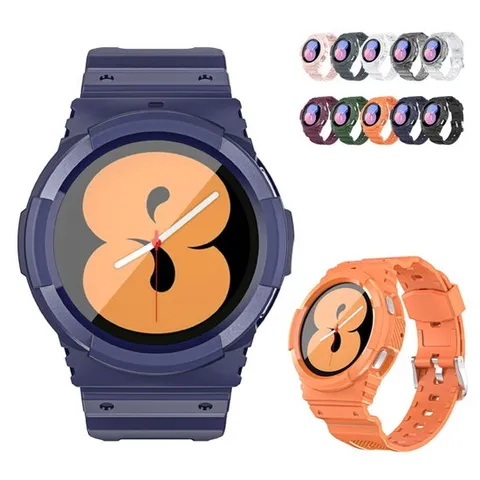갤럭시워치4클래식 42mm 46mm 케이스 일체형 스트랩 컬러 시계줄