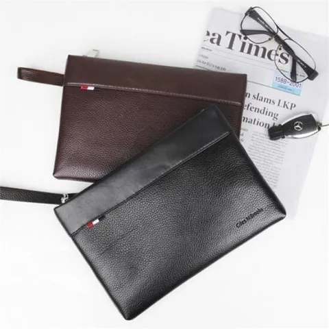 [라일리] Rly 남자 외출용 미니 핸드폰 카드 지갑 손가방 클러치백