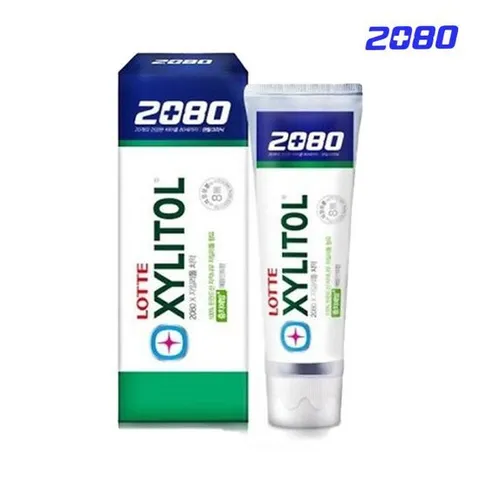 [땡큐온]2080 애플민트향 치약 자일리톨 110g 핀란드산