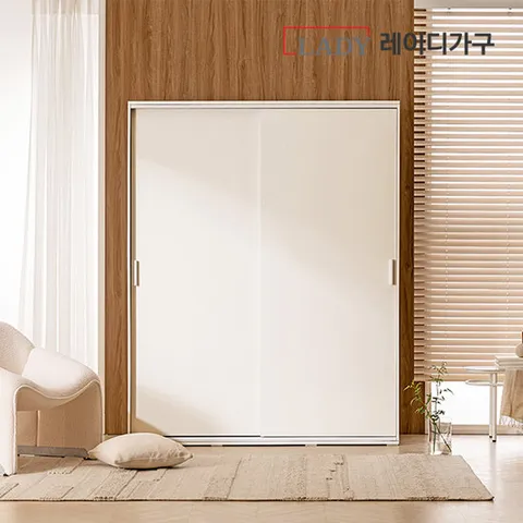 [BEST] 레이디가구 이안 빅 1600 행거형 슬라이딩 옷장
