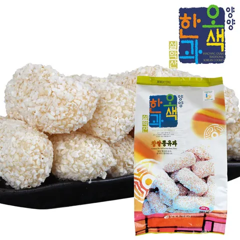 양양오색한과 콩유과 200g
