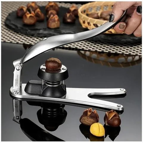 밤가위 밤 칼집가위  견과류 손질 가위(스탠드형-소)