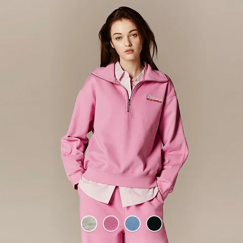 [지오다노/본사] 323511 여 언브러시드 테리 아노락 풀오버